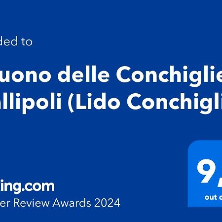 Il Suono Delle Conchiglie - Lido Conchiglie Gallipoli Buitenkant foto