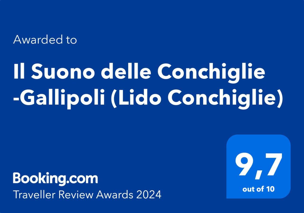 Il Suono Delle Conchiglie - Lido Conchiglie Gallipoli Buitenkant foto