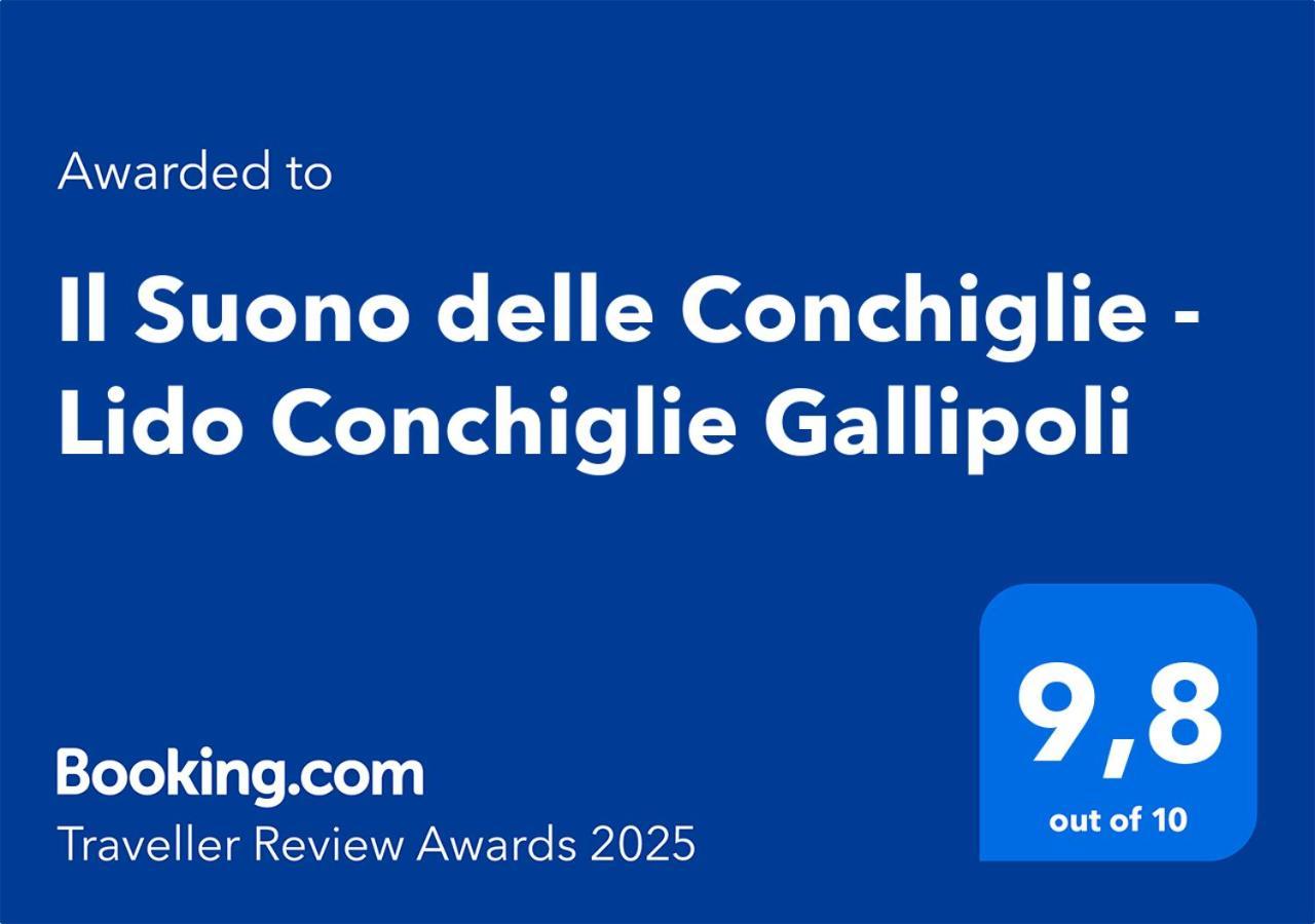 Il Suono Delle Conchiglie - Lido Conchiglie Gallipoli Buitenkant foto